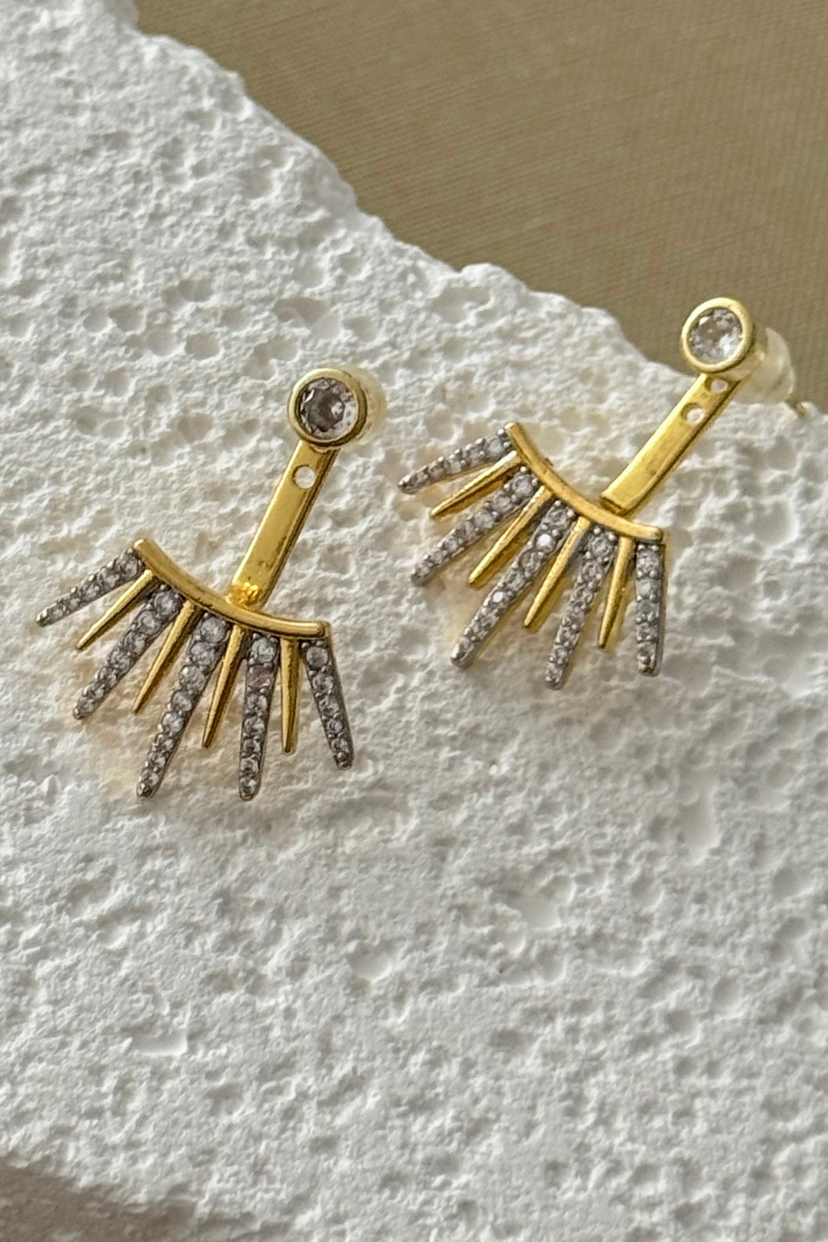 MY ACCESSORIES Opelia Steel Earrings
