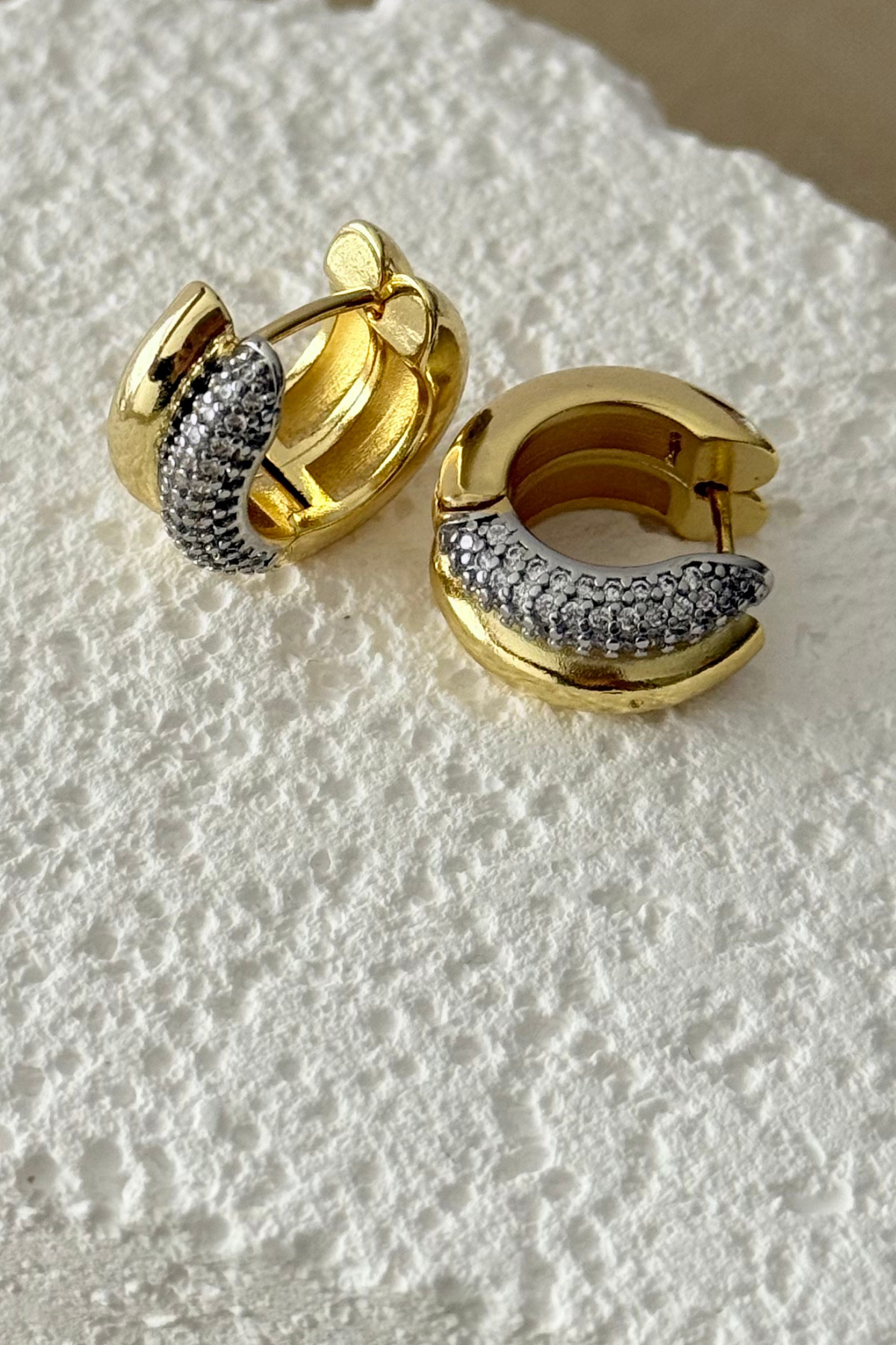 MY ACCESSORIES Opelia Steel Earrings