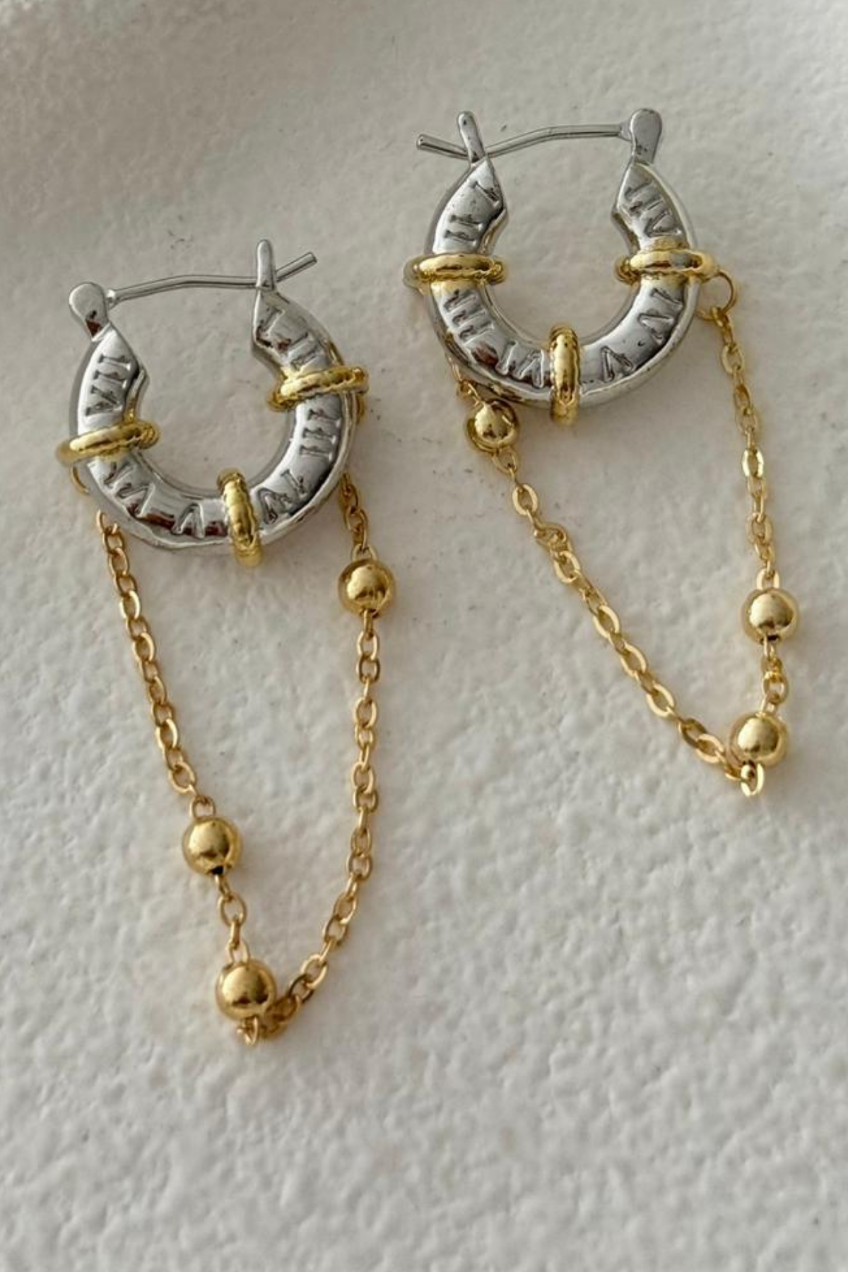 Rainbow Steel Earrings