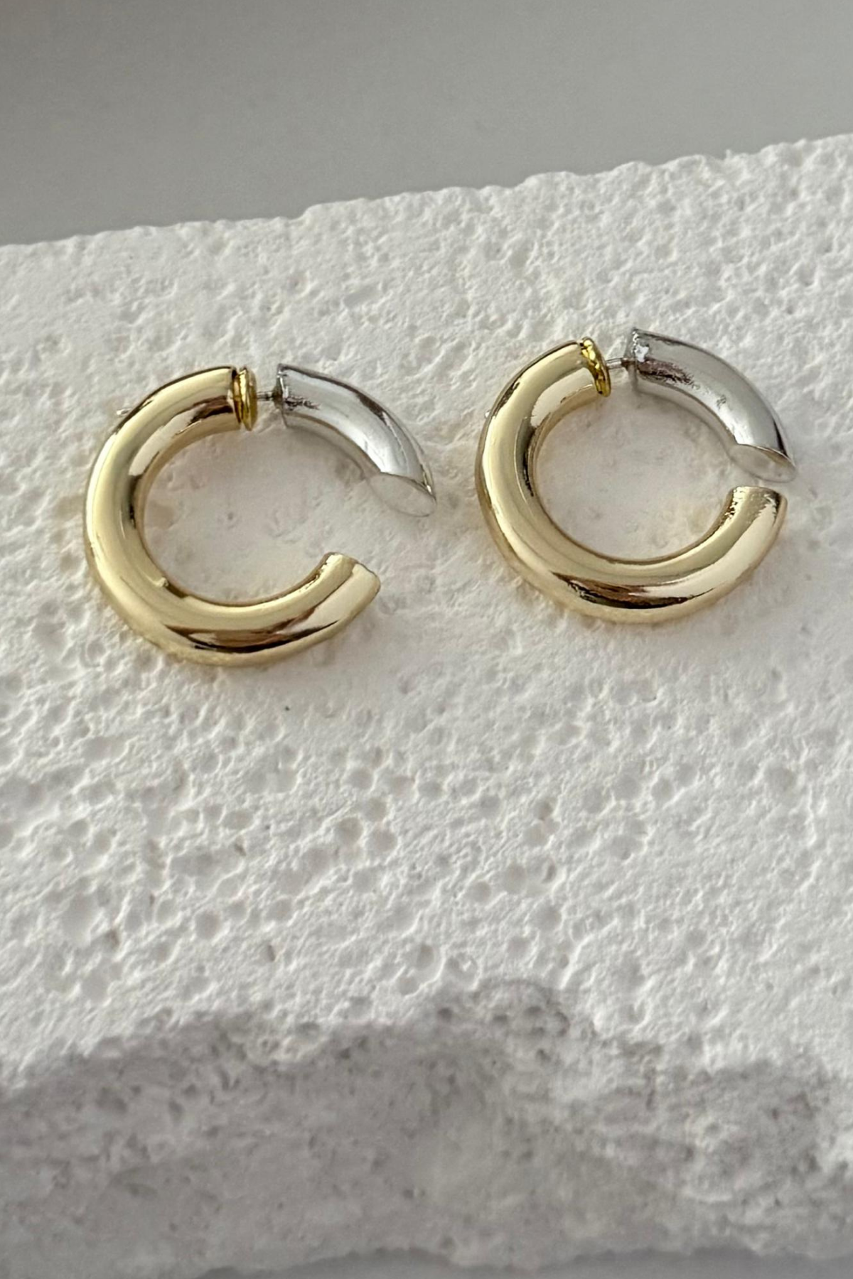 MY ACCESSORIES Steel Ghost Earrings