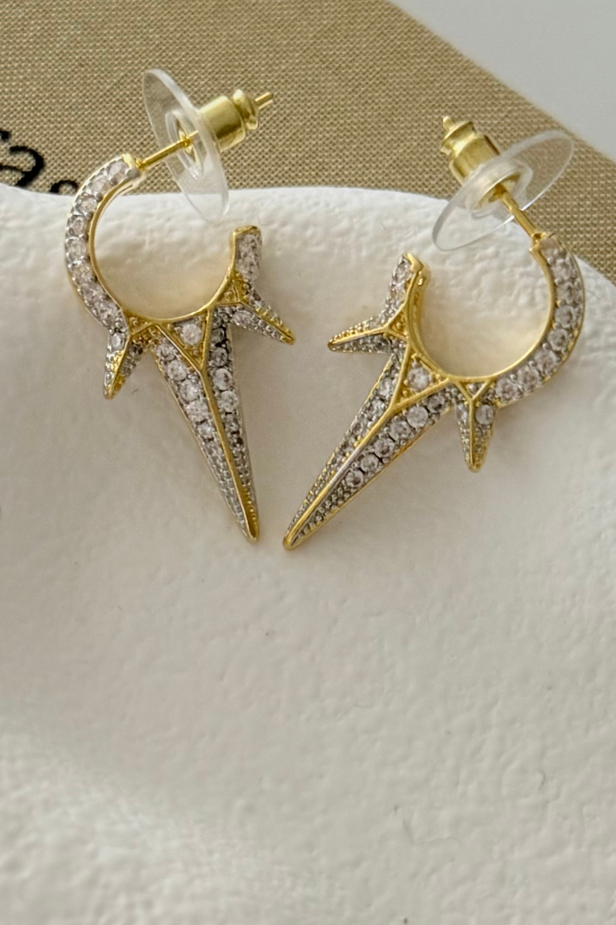 MY ACCESSORİES Çelik Rainbow Spark Küpe