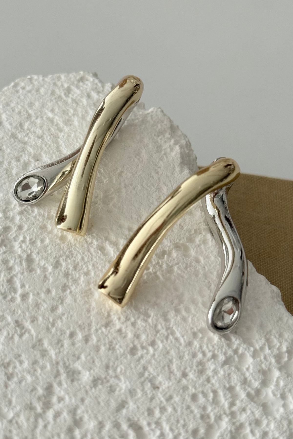 MY ACCESSORIES Steel New Model Earrings