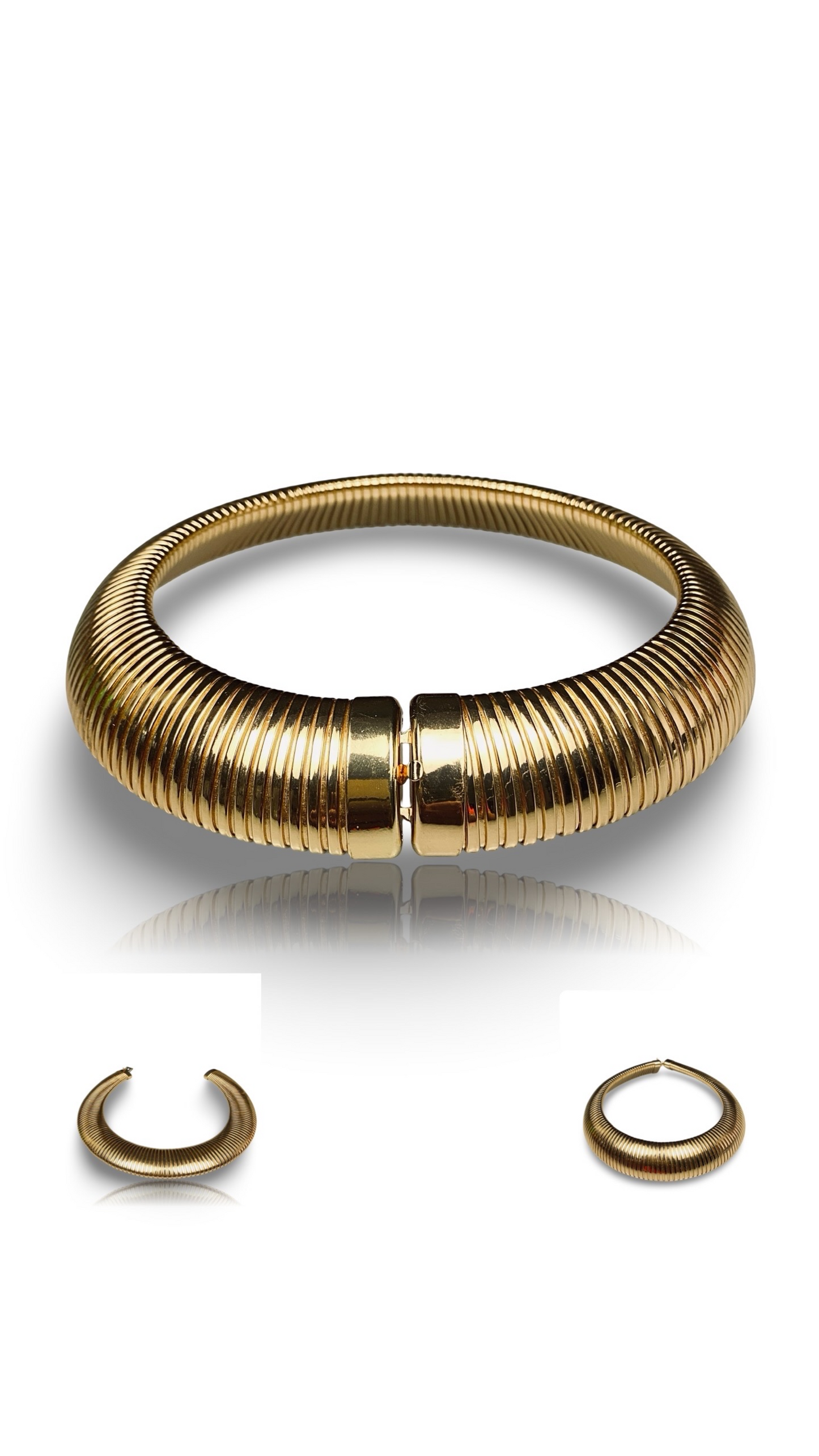 MYBİJUTERİ Çelik Kalın Tasarım Choker Kolye