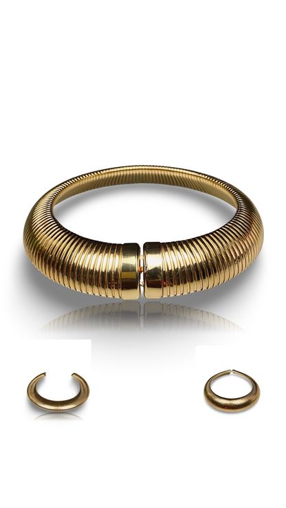 MYBİJUTERİ Çelik Kalın Tasarım Choker Kolye